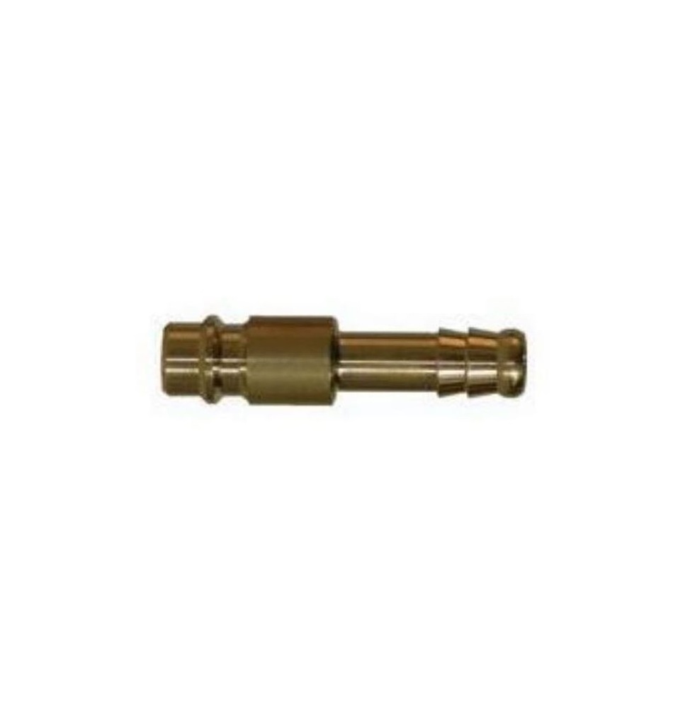 23SFTF13MXX RECTUS BRASS COUPLER 1/2" BARB STRAIGHT-THRU IND. INTERCHANGE PLUG